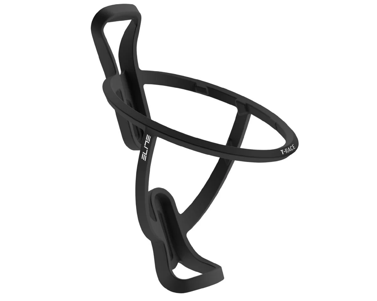 Elite T-Race Soft Touch Bottle Cage (Black)